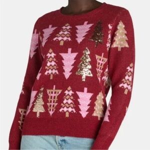 Holiday Festive Christmas tree Sweater